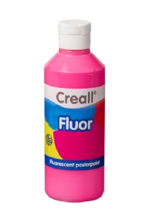 Creall fluorverf, 250 ml, roze
