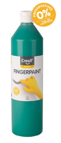 Creall vingerverf, 750 ml, groen