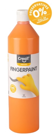 Creall vingerverf, 750 ml, oranje