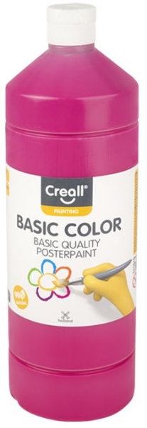Basic-color plakkaatverf, 1000 ml, 08 cyclaam