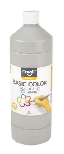 Basic-color plakkaatverf, 1000 ml, 22 grijs