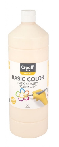 Basic-color plakkaatverf, 1000 ml, 24 perzik