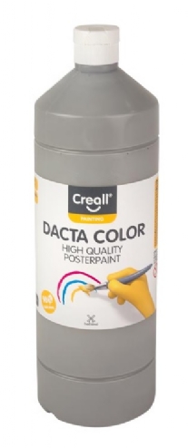 Dacta-color plakkaatverf, 1000 ml, 22 grijs