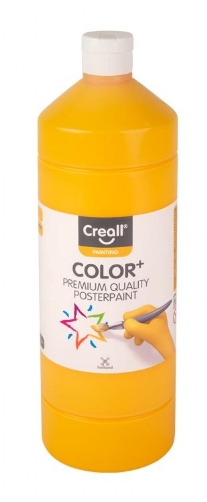 Creall-color plakkaatverf, 1000 ml, 02 donkergeel