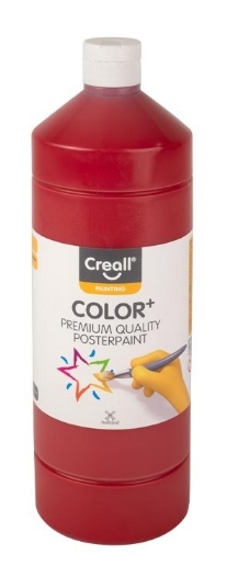 Creall-color plakkaatverf, 1000 ml, 05 donkerrood