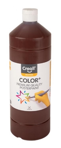 Creall-color plakkaatverf, 1000 ml, 13 donkerbruin