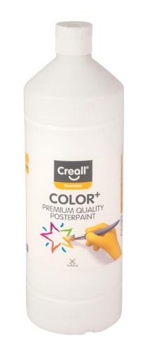 Creall-color plakkaatverf, 1000 ml, 13 wit