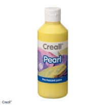 Creall-pearl parelmoerverf, 500 ml, 01 geel