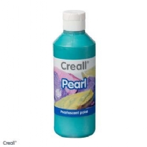 Creall-pearl parelmoerverf, 500 ml, 10 blauwgroen