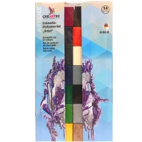 Encaustic bijenwasblokjes, assortiment  14 st, Artist