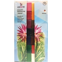 Encaustic bijenwasstaafjes, assortiment 14 st, naturel