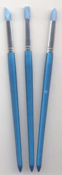 Radeerpennenset / carvers, assortiment 3 st