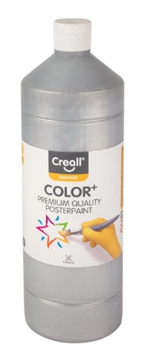 Creall-color plakkaatverf, 1000 ml, zilver