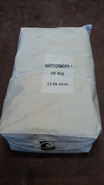 Ivoorgips/witte gietgips extra hard, 25 kg