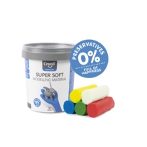 Creall supersoft kunstklei, 450 gr, 5 staven, assortiment