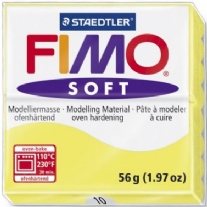 Fimo soft kunstklei, 57 gram, 010 citroen