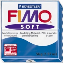 Fimo soft kunstklei, 57 gram, 037 Oceaanblauw