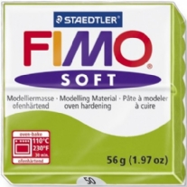 Fimo soft kunstklei, 57 gram, 050 appelgroen