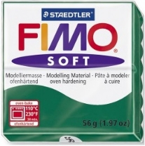 Fimo soft kunstklei, 57 gram, 056 smaragdgroen