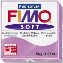 Fimo soft kunstklei, 57 gram, 062 lavendel