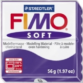 Fimo soft kunstklei, 57 gram, 063 Pruim