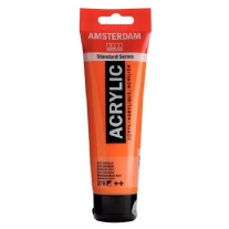 Talens Amsterdam acrylverf, 120 ml, 276 azo-oranje
