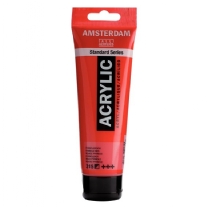 Talens Amsterdam acrylverf, 120 ml, 315 pyrolerood