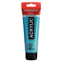 Talens Amsterdam acrylverf, 120 ml, 522 turkooisblauw
