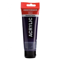 Talens Amsterdam acrylverf, 120 ml, 568 permanent blauwviolet