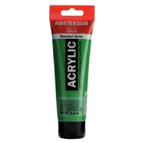 Talens Amsterdam acrylverf, 120 ml, 618 permanentgroen licht