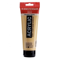 Talens Amsterdam acrylverf, 250 ml, 223 Napelsgeel donker