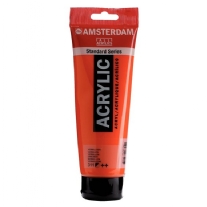 Talens Amsterdam acrylverf, 250 ml, 311 vermiljoen