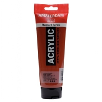 Talens Amsterdam acrylverf, 250 ml, 411 sienna gebrand