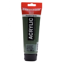 Talens Amsterdam acrylverf, 250 ml, 622 olijfgroen donker