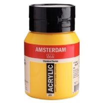 Talens Amsterdam acrylverf, 500 ml, 269 Azogeel midden