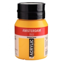 Talens Amsterdam acrylverf, 500 ml, 270 Azogeel donker