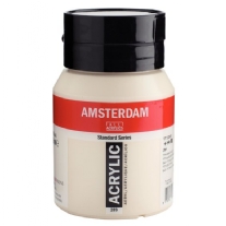 Talens Amsterdam acrylverf, 500 ml, 289 Titaanbuff licht