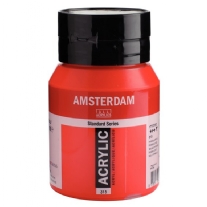 Talens Amsterdam acrylverf, 500 ml, 315 Pyrrolerood
