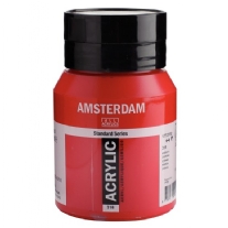 Talens Amsterdam acrylverf, 500 ml, 318 Karmijn