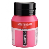 Talens Amsterdam acrylverf, 500 ml, 366 Quinacridone rose