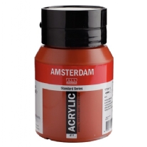 Talens Amsterdam acrylverf, 500 ml, 411 Sienna gebrand