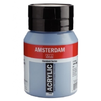 Talens Amsterdam acrylverf, 500 ml, 562 Grijsblauw