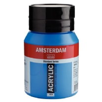 Talens Amsterdam acrylverf, 500 ml, 572 Primaircyaan