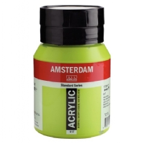 Talens Amsterdam acrylverf, 500 ml, 617 Geelgroen