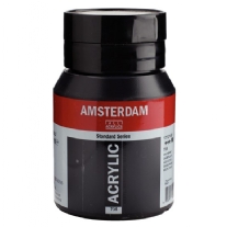 Talens Amsterdam acrylverf, 500 ml, 735 Oxydezwart