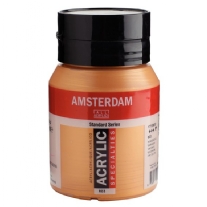 Talens Amsterdam acrylverf metallic, 500 ml, goud