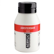 Talens Amsterdam acrylverf, 1000 ml, 105 Titaanwit