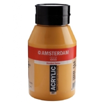 Talen Amsterdam acrylverf, 1000 ml, 227 Gele oker