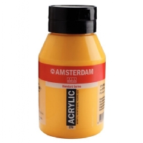 Talens Amsterdam acrylverf, 1000 ml, 270 Azogeel donker