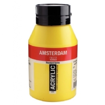 Talens Amsterdam acrylverf, 1000 ml, 275 Primairgeel